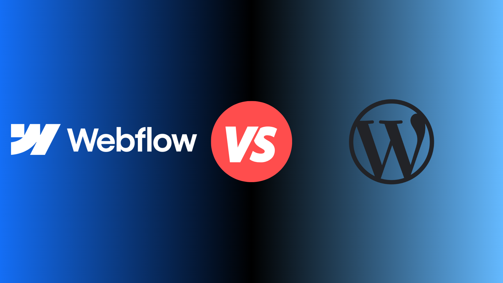 Bannière webflow vs wordpress